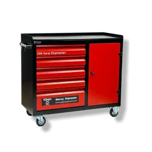 Takım Arabası Dolaplı 5 Çekmeceli