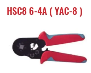 HSC8 6-4A ( YAC-8 ) 0,25mm-6mm Yüksük Sıkma Pensesi