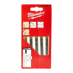 MİLWAUKEE T101BR Ters Diş Ahşap Dekupaj Bıçağı - 5'li Paket